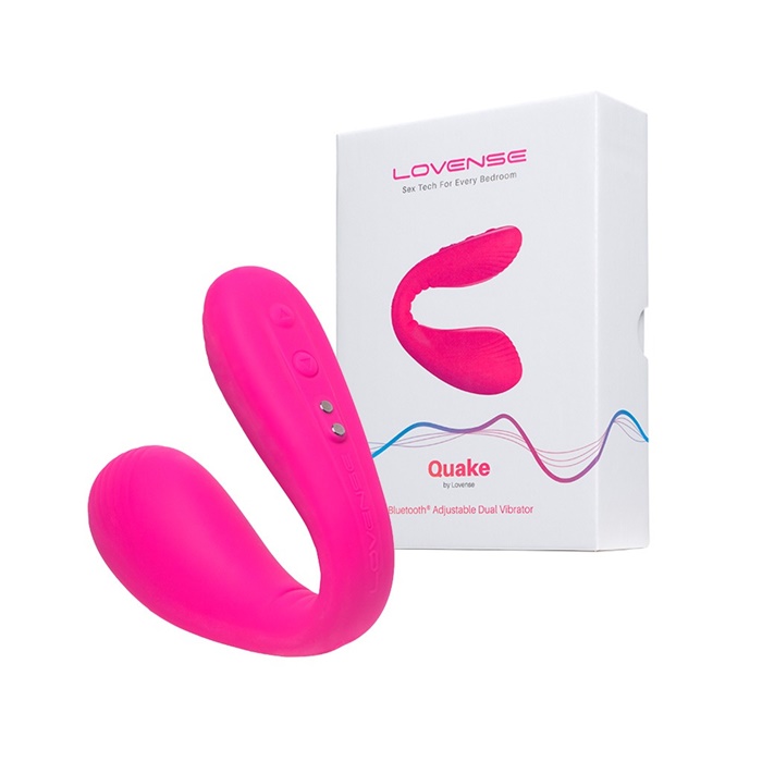 Lovense Quake trứng rung tình yêu 2 đầu