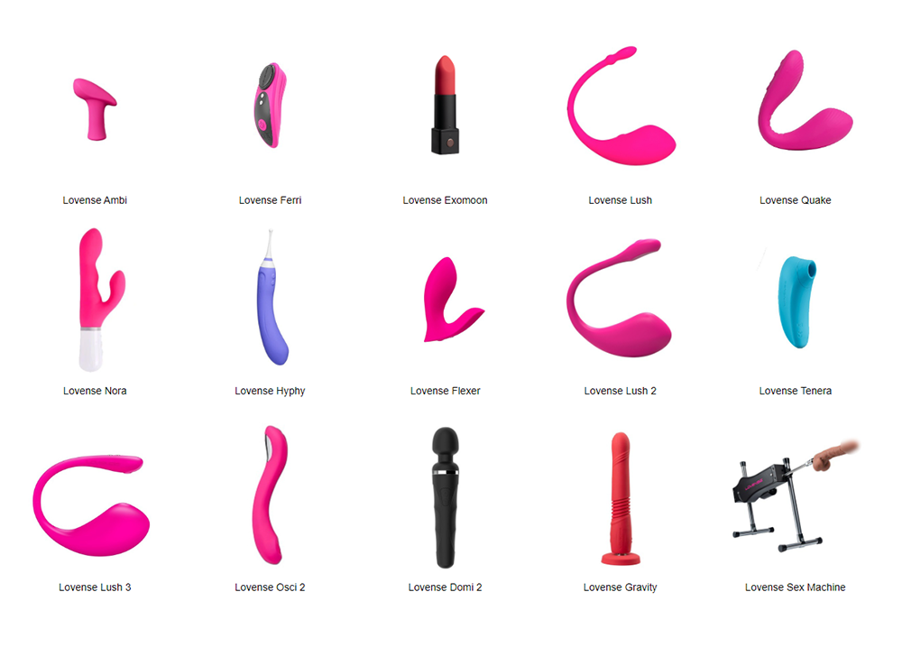 Các sản phẩm Lovense Toys cho nữ